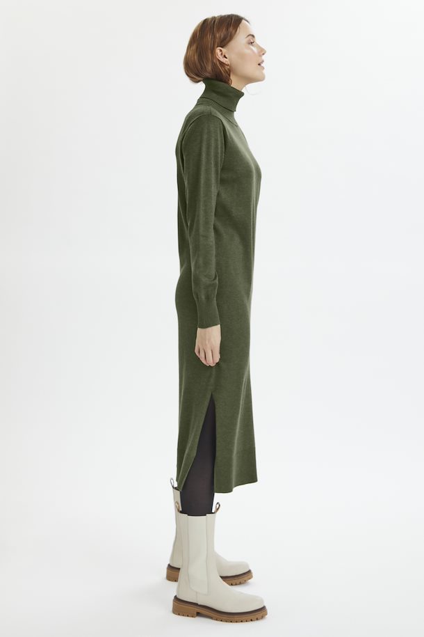 Army Green Melange MilaSZ Dress from Saint Tropez – Shop Army Green Melange  MilaSZ Dress from size XS-XXL here