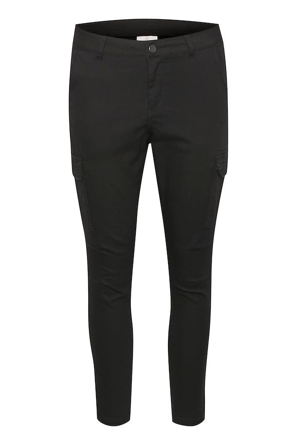 Black deep KAmandy Cropped Casual pants from Kaffe – Shop Black deep  KAmandy Cropped Casual pants from